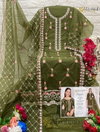 Shahzeb Vol 4 A to D By Alzohaib Organza Embroidery Pakistani Suits Wholesale Online
